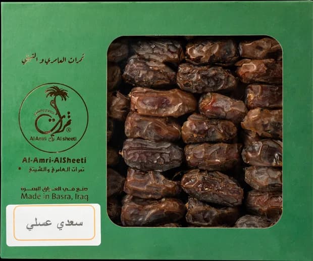 کارتون تمر مجفف - النوع سعدي